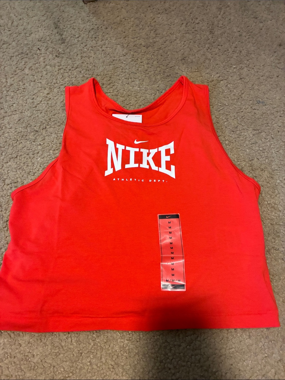 Nike women crop tank